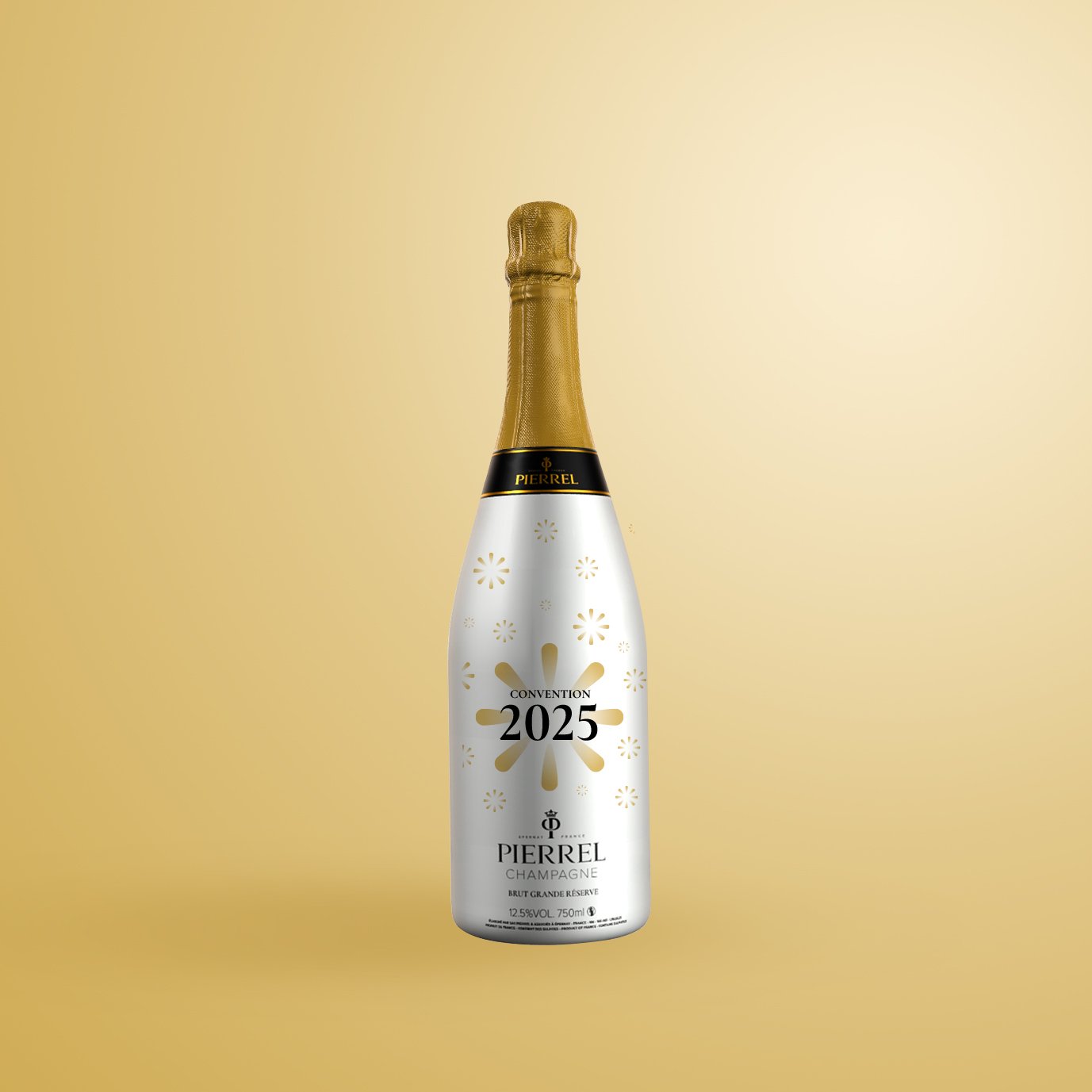 Bouteille de champagne sur mesure